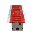 Roadshark Low-Profile 48" Heavy-Duty Traffic Spike (3/8" Coverplate) Galvanized Red - LPS48-R-G (Traffic Spikes)