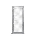 3' x 6' Galvanized Preassembled Chain Link Pedestrian Walk Gate Kit (Surface Mount)