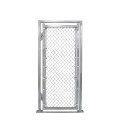 4' x 6' Galvanized Preassembled Chain Link Pedestrian Walk Gate Kit (Surface Mount)