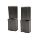 LiftMaster Elite Block Power Hinge - Flat Mount, Steel (Pair) - POWERHINGE