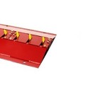 Road Blade Surface Mount 36" L X 22" W Traffic Spike Section with Latch Downs (Powder-Coated Red) - RB38