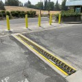 Roadshark In-Ground Mount Motorized One-Way Traffic Spike System with 8" Master Controller and 20' of Traffic Spikes