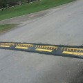Roadshark Surface Mount Motorized One-Way Traffic Spike System with 8" Master Controller and 26.25' of Traffic Spikes
