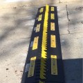 Roadshark Surface Mount Motorized One-Way Traffic Spike System with 8" Master Controller Override (SMO) and 17.25' of Traffic Spikes