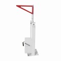 SecureLane Manual Vertical Lift Barrier Arm Gate with 18' Boom Arm (Red)  