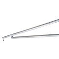 Sentinel Double In-Ground Manual Swing Barrier Gate with 2x 15ft Arms (30ft/9.14m) (Galvanized)