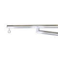 Sentinel Double Surface-Mount Manual Swing Barrier Gate with 2x 16ft Arms (32ft/9.75m) (Galvanized)