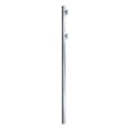 Sentinel Double In-Ground Manual Swing Barrier Gate with 2x 15ft Arms (30ft/9.14m) (Galvanized)