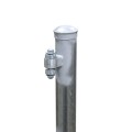 Sentinel Double Surface-Mount Manual Swing Barrier Gate with 2x 16ft Arms (32ft/9.75m) (Galvanized)