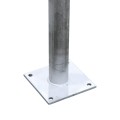 Sentinel Double Surface-Mount Manual Swing Barrier Gate with 2x 16ft Arms (32ft/9.75m) (Galvanized)