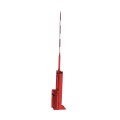 Secure Lane Manual Lift Barrier Arm Gate With 16' Boom Arm (Red) - SL-LB16-CTS