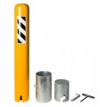 Traffic Guard 36" Helix Lock Removable Bollard (Stainless Steel) - HL-2006-S