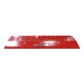 Roadshark Tiger Teeth 48" Traffic Spike (5/16" Heavy-Duty Coverplate) - Galvanized Red - TT48-R-G-HD (Traffic Spikes)