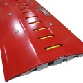 Roadshark Tiger Teeth 48" Traffic Spike (5/16" Heavy-Duty Coverplate) - Galvanized Red - TT48-R-G-HD (Traffic Spikes)