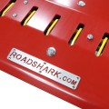 Roadshark Tiger Teeth 48" Traffic Spike (5/16" Heavy-Duty Coverplate) - Galvanized Red - TT48-R-G-HD (Traffic Spikes)