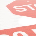 Roadshark Tiger Teeth Stop Do Not Enter Severe Tire Damage Will Occur Warning Sign (Stop)