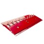KING COBRA 3' (914 mm) Heavy Duty Surface Mount Traffic Spike Section - Galvanized Red - 12360.192
