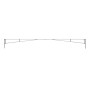Swing Sentinel 32' (9.75 m) Manual Double Leaf Swing Barrier Gate Arm Kit (In-Ground) - Galvanized - 14020-32