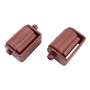 LiftMaster GUARDIAN Heavy Duty Flat Mounted Roller Cage Bearing Gate Hinge (Pair) Prime Coated - 2000P