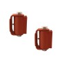LiftMaster GUARDIAN Heavy Duty Round Mounted Roller Cage Bearing Gate Hinge (Pair) Prime Coated - 2010P