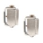 LiftMaster GUARDIAN Heavy Duty Round Mounted Roller Cage Bearing Gate Hinge (Pair) Zinc Plated - 2010Z
