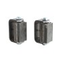 LiftMaster GUARDIAN Flat Mounted Roller Cage Bearing Gate Hinge (Pair) Unfinished - 2100U