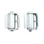 LiftMaster GUARDIAN Round Mounted Roller Cage Bearing Gate Hinge (Pair) Zinc Plated - 2110Z