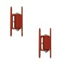 LiftMaster GUARDIAN Bolt-On Mounted Roller Cage Bearing Gate Hinge (Pair) Prime Coated - 2150P