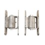 LiftMaster GUARDIAN Specialty Bolt-On Mounted Roller Cage Bearing Gate Hinge (Pair) Stainless Steel - 2185SS