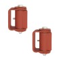 LiftMaster GUARDIAN Adjustable Flat Mounted Roller Cage Bearing Gate Hinge (Pair) Zinc Plated - 3100Z