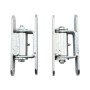 LiftMaster GUARDIAN Adjustable Bolt-On Mounted Roller Cage Bearing Gate Hinge (Pair) Zinc Plated - 3150Z