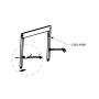 Spike Systems Replacement 18' Crash Gate Arm for CBG-170 - CBG-180-Arm