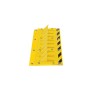 Roadshark Low-Profile 38" Heavy-Duty Traffic Spike (3/8" Coverplate) Galvanized Yellow - LPS38-Y-G