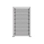 3' x 6' Prehung Chain Link Surface-Mount Walk Gate Kit 
