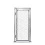 4' x 6' Prehung Chain Link Surface-Mount Walk Gate Kit (Galvanized)