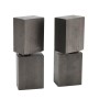 LiftMaster Elite POWERHINGE Heavy Duty Flat Mounted Block Gate Hinge (Pair) Steel - POWERHINGE