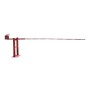 Secure Lane Manual Vertical Pivot Lift Barrier Arm Gate With 30' Boom Arm (Red) - SL-LB30