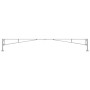 Swing Sentinel 24' (7.31 m) Manual Double Leaf Swing Barrier Gate Arm (Surface Mount) - Galvanized