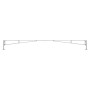 Swing Sentinel 28' (8.5 m) Manual Double Leaf Swing Barrier Gate Arm (Surface Mount) - Galvanized