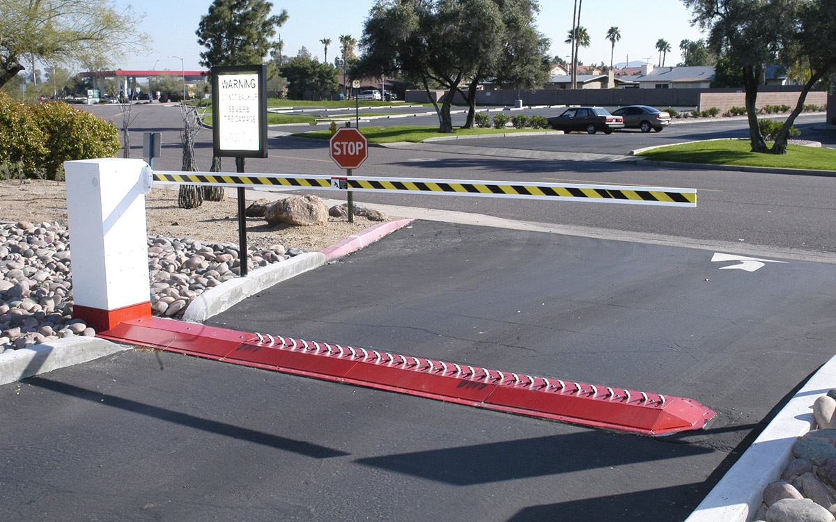 traffic spike in parking lot